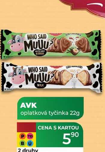 AVK oplatková tyčinka 22g 