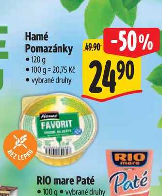   Hamé Pomazánky  120 g 