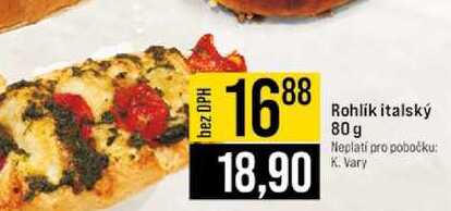 Rohlik italský 80g