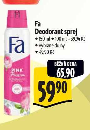   Fa Deodorant sprej 150 ml