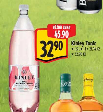   Kinley Tonic 1,5 l