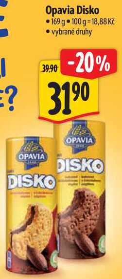 Opavia Disko, 169 g 
