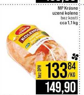 MP Krásno uzenė koleno bez kosti cca 1,1 kg 