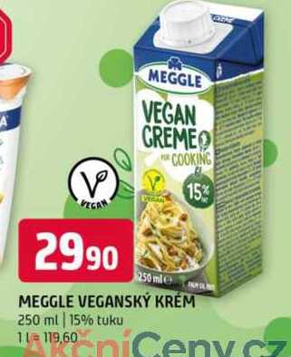 Meggle veganský krém 250 ml 15% tuku
