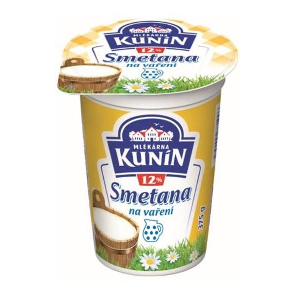 Mlékárna Kunín Smetana 12%