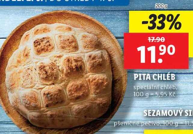 PITA CHLÉB, 200 g