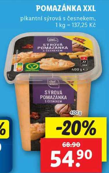 POMAZÁNKA XXL, 400 g