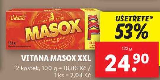 VITANA MASOX XXL, 132 g