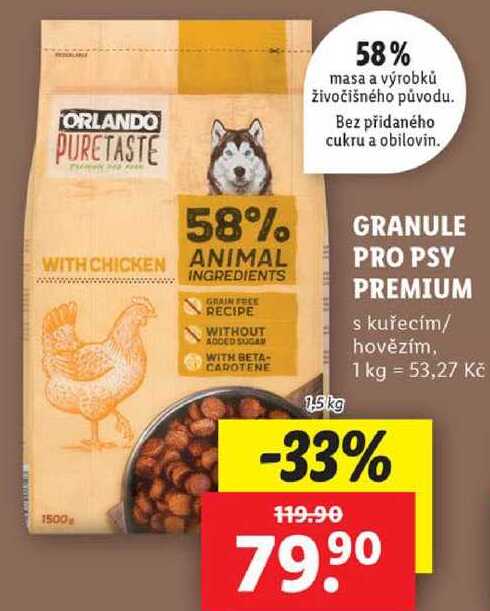 GRANULE PRO PSY PREMIUM, 1,5 kg