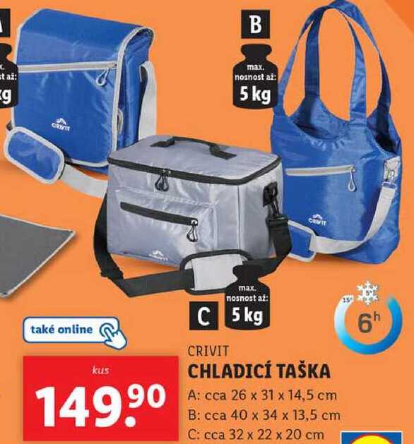 CHLADICÍ TAŠKA