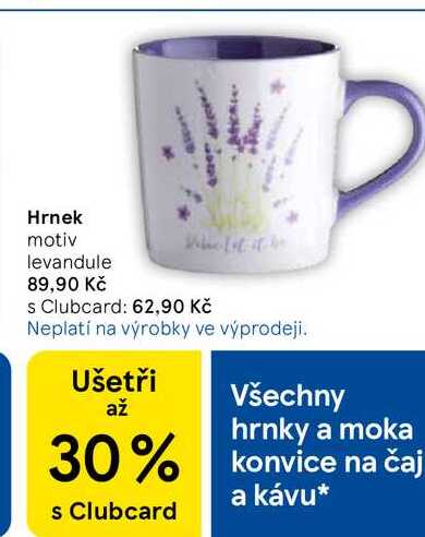 Hrnek motiv levandule  