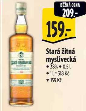 Stará žitná myslivecká, 0,5 l