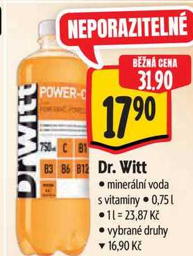 Dr. Witt, 0,75 l