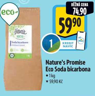 Nature's Promise Eco Soda bicarbona, 1 kg