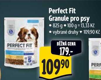 Perfect Fit Granule pro psy, 825 g