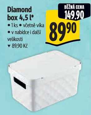 Diamond box 4,5 l* 