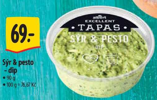 Sýr & pesto - dip, 90 g