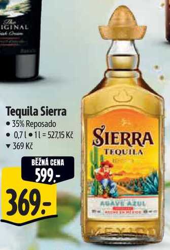 Tequila Sierra, 0,7 l