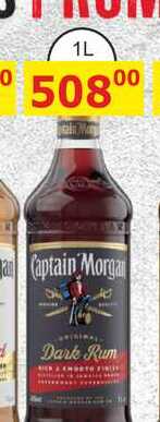 Captain Morga Dark Rum 1L
