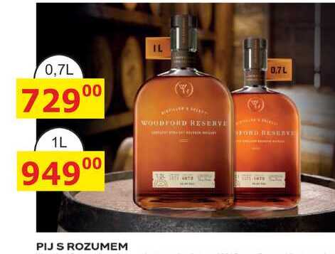 Woodford Reserve Straight Rye 0,7l 45,2%