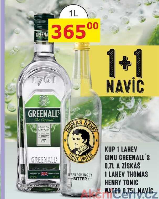 Greenall's London Dry Gin 0,7l 40%