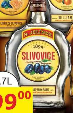 R. JELÍNEK Slivovice 3y 0,7l 45%