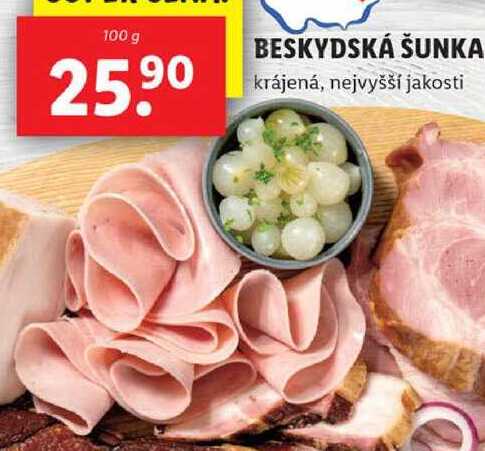 BESKYDSKÁ ŠUNKA, 100 g
