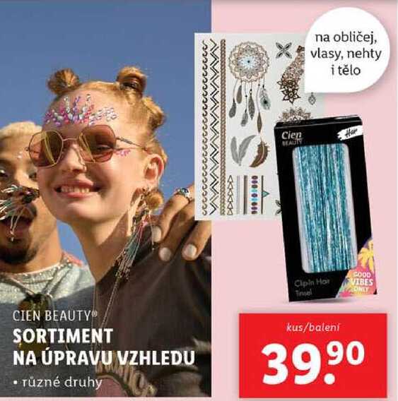 SORTIMENT NA ÚPRAVU VZHLEDU 