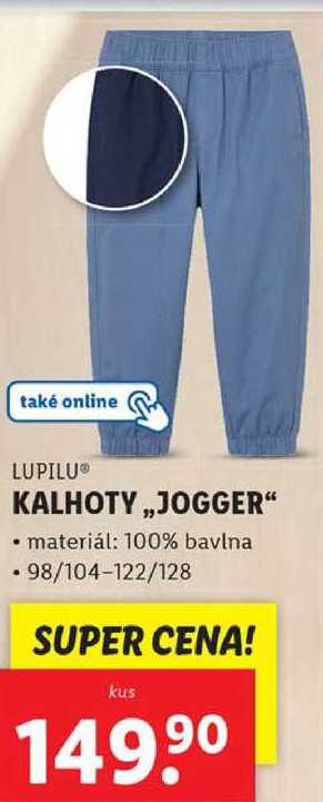 KALHOTY ,,JOGGER" 