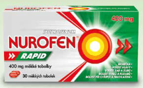 NUROFEN Rapid 400 mg 30 měkkých tobolek