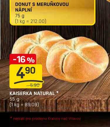 KAISERKA NATURAL 55 g