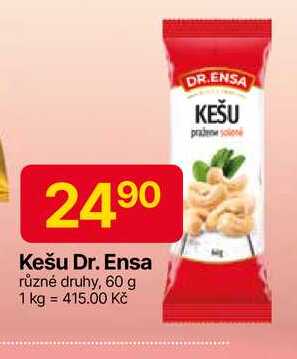 Dr. Ensa Kešu různé druhy, 60 g 