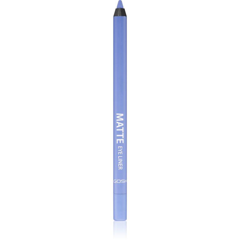 Gosh Matte tužka na oči s matným efektem odstín 006 Ocean Mist 1.2 g