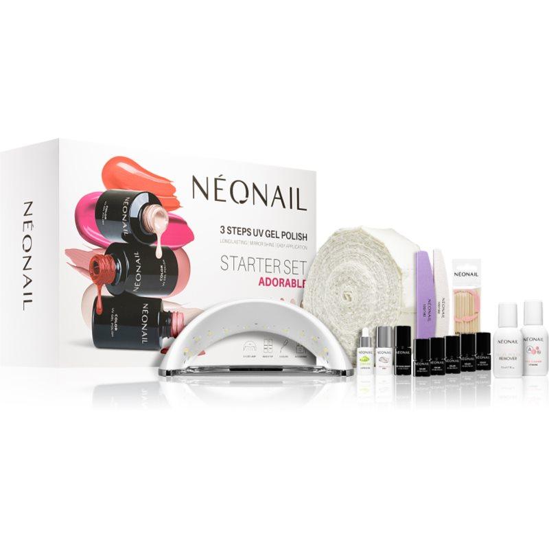 NEONAIL Adorable Starter Set dárková sada na nehty 1 ks