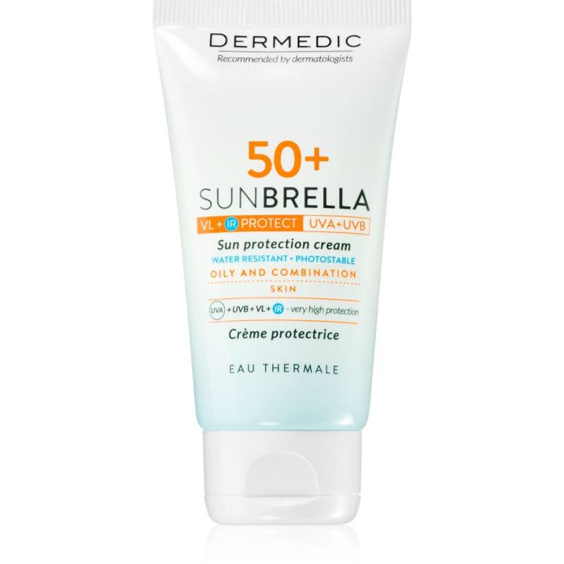 Dermedic Sunbrella ochranný krém pro mastnou a smíšenou pleť SPF 50+ 50 g