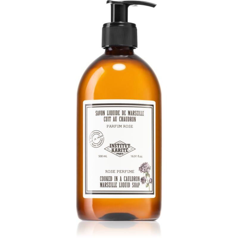 Institut Karité Paris Rose Marseille Liquid Soap tekuté mýdlo na ruce 500 ml