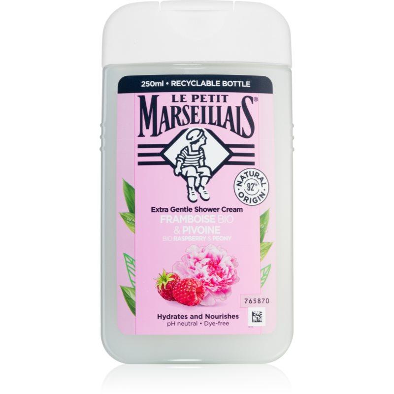 Le Petit Marseillais Raspberry BIO & Peony krémový sprchový gel 250 ml