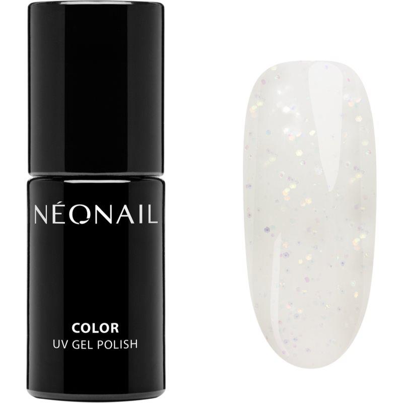 NEONAIL Baby Bloomer gelový lak na nehty se třpytkami odstín Milky-licious 7,2 ml
