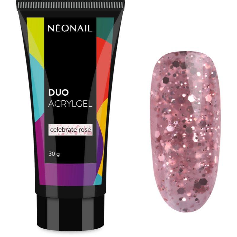 NEONAIL Duo Acrylgel Celebrate Rose gel pro modeláž nehtů 30 g
