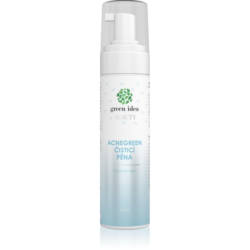 Green Idea Beauty Acnegreen čisticí pěna pro problematickou pleť 200 ml