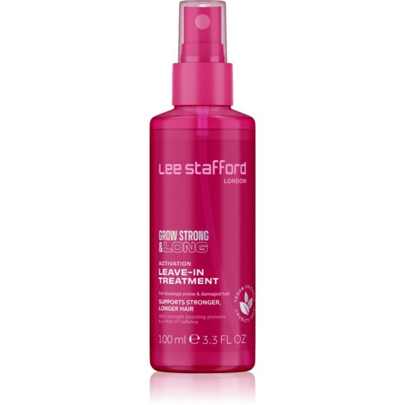 Lee Stafford Grow Strong & Long Activation Leave - In Treatment sprej na vlasy pro posílení vlasů 100 ml