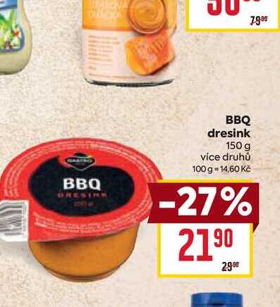 BBQ dresink 150 g