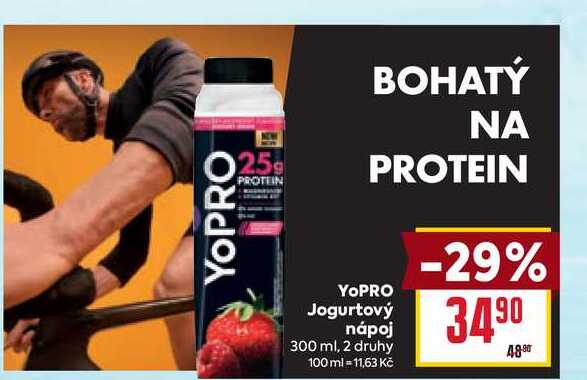 YOPRO Jogurtový nápoj 300 ml