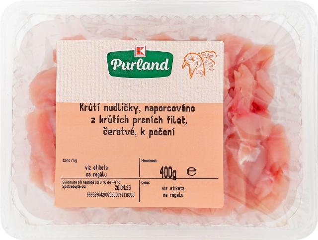 Purland Krůtí nudličky z prsou