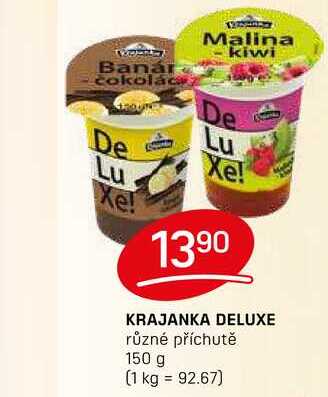 KRAJANKA DELUXE různé příchutě 150 g