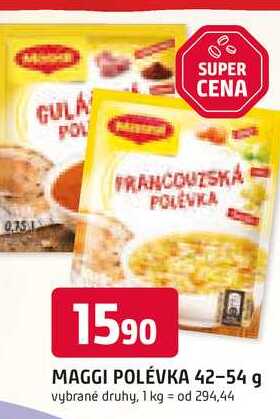 MAGGI POLÉVKA 42-54 g 