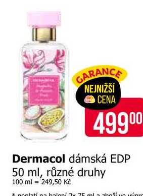 Dermacol dámská EDP 50 ml, různé druhy 