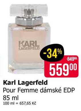 Karl Lagerfeld Pour Femme dámské EDP 85 ml 