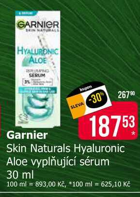 Garnier Skin Naturals Hyaluronic Aloe vyplňující sérum 30 ml 