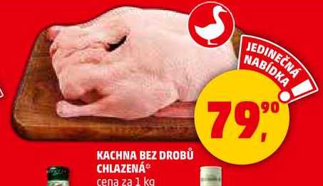 KACHNA BEZ DROBŮ CHLAZENÁ, 1 kg